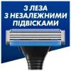 Бритва Gillette Sensor 3 с 6 сменными картриджами (7702018550807) изображение 3