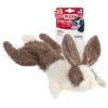 Игрушка для собак GiGwi Plush Заяц с пискавкой 47 см (75353) изображение 2