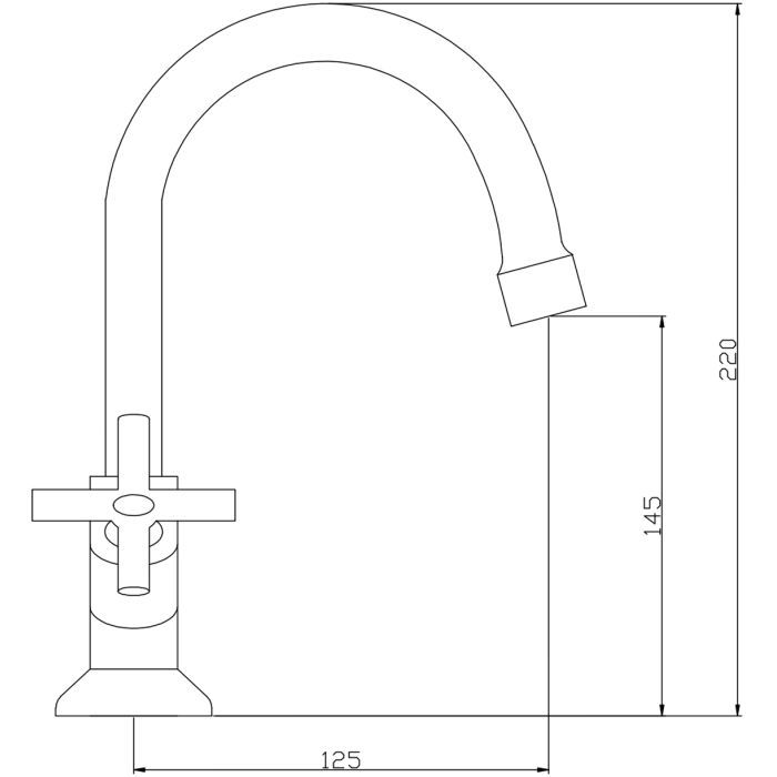 Смеситель Kroner Aller-C010 изображение 6