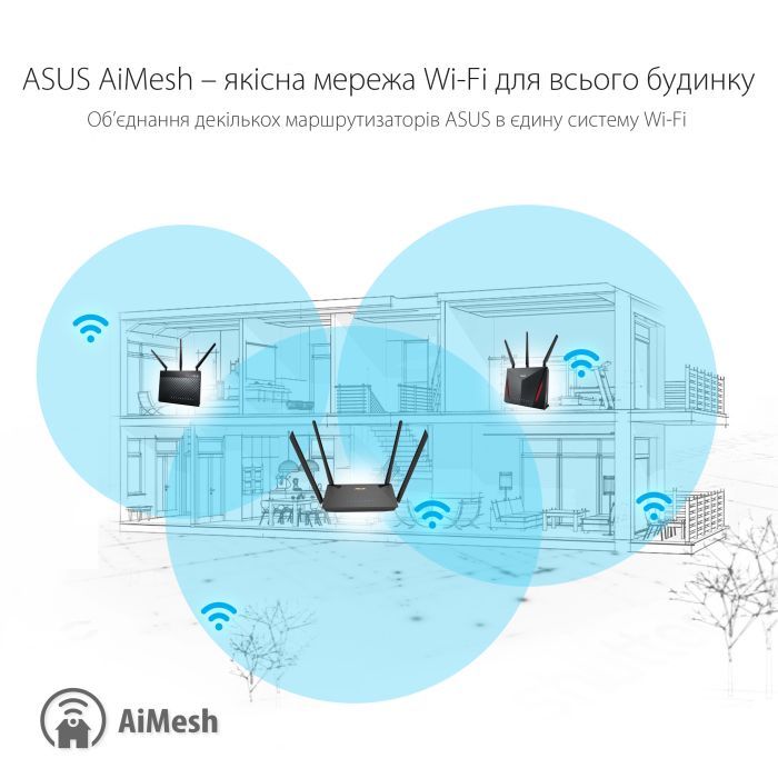 Маршрутизатор ASUS RT-AX1800U (90IG06P0-MO3520) зображення 10