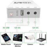 Батарея универсальная Toto 8800mAh c функцией UPS for router, out: 12V/1A & 5V&1A (WGP103) изображение 2