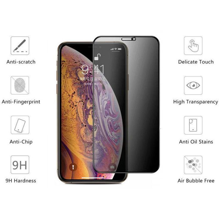 Стекло защитное Drobak Anti Spy iPhone 11 Apple (464663) изображение 2