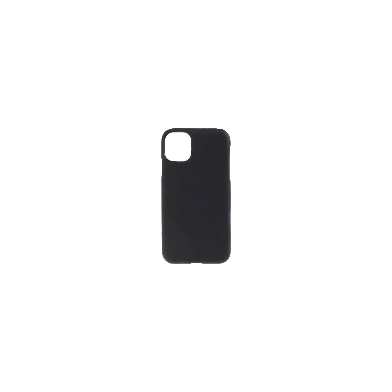 Чехол для мобильного телефона Drobak Liquid Silicon Case Apple iPhone 12 Mini Black (707004)
