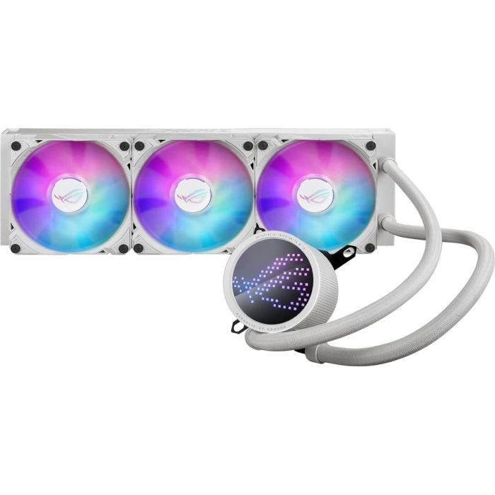 Система рідинного охолодження ASUS ROG-RYUO-III 360-ARGB-WHT зображення 2