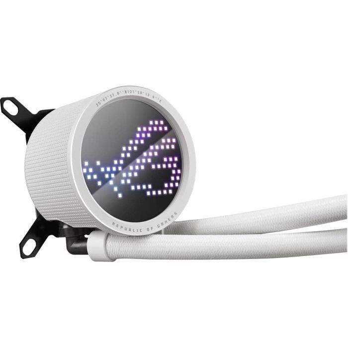 Система рідинного охолодження ASUS ROG-RYUO-III 360-ARGB-WHT зображення 4