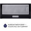 Вытяжка кухонная Minola HTL 5714 BL 1100 LED изображение 2