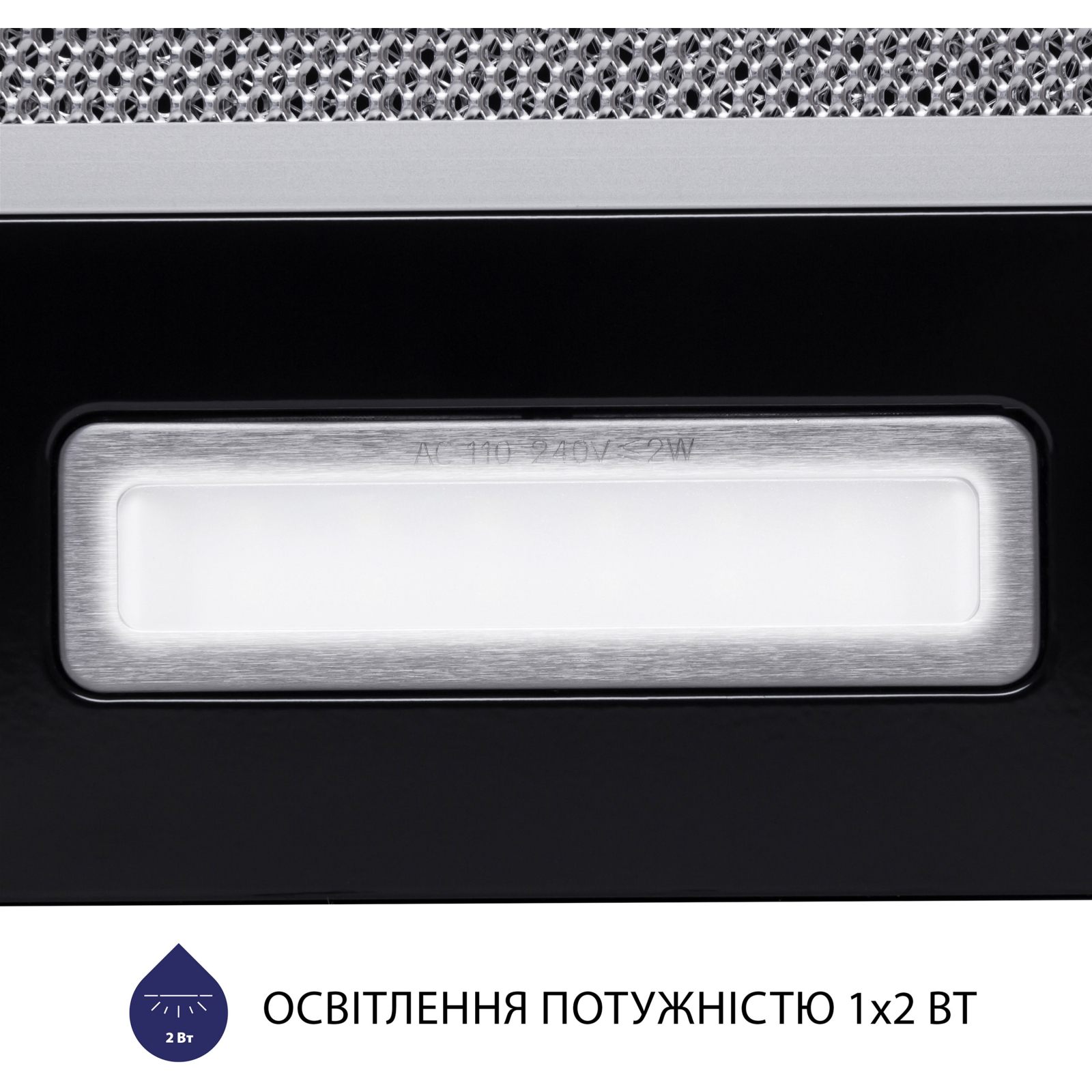 Вытяжка кухонная Minola HTL 5714 BL 1100 LED изображение 5