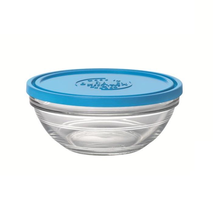 Пищевой контейнер Duralex Lys Rond Blue 970 мл 17 см (9066AM06)