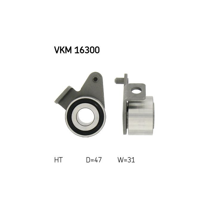 Ролик натяжителя ремня SKF VKM 16300