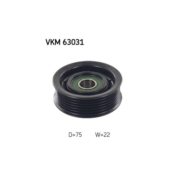 Ролик натяжителя ремня SKF VKM 63031