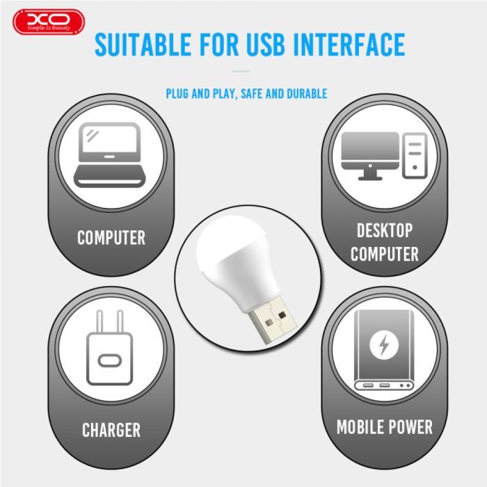 Лампа USB XO XO-Y1 (1283126558542) изображение 8