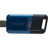 USB флеш накопитель Kingston 64GB DataTraveler 80 M USB-C 3.2 Blue/Black (DT80M/64GB) изображение 3
