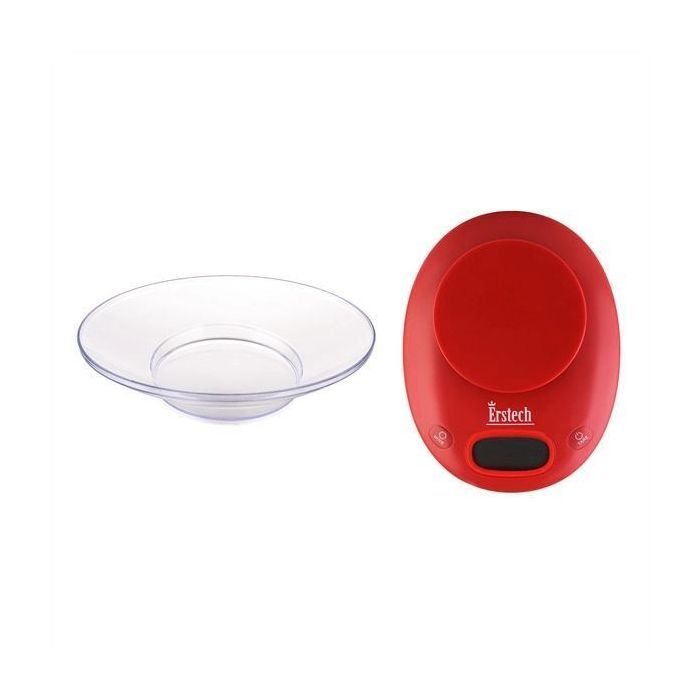 Ваги кухонні Erstech ЕKS-5181 RED зображення 3