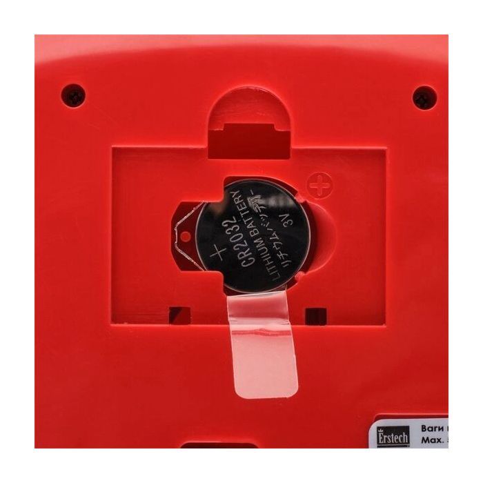 Ваги кухонні Erstech ЕKS-5181 RED зображення 6