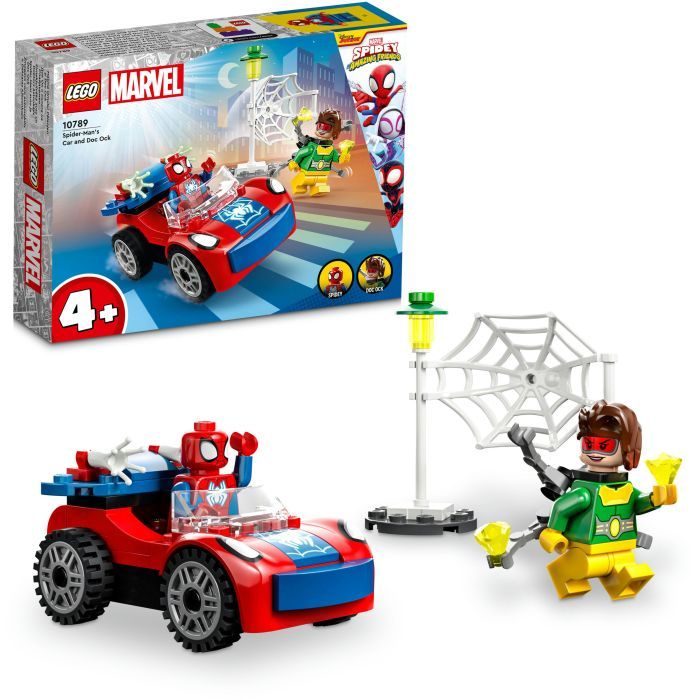Конструктор LEGO Marvel Людина-Павук і Доктор Восьминіг 48 деталей (10789) зображення 9