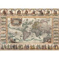 Пазл ART PUZZLE Древняя карта мира, 1000 элементов (4584) изображение 2