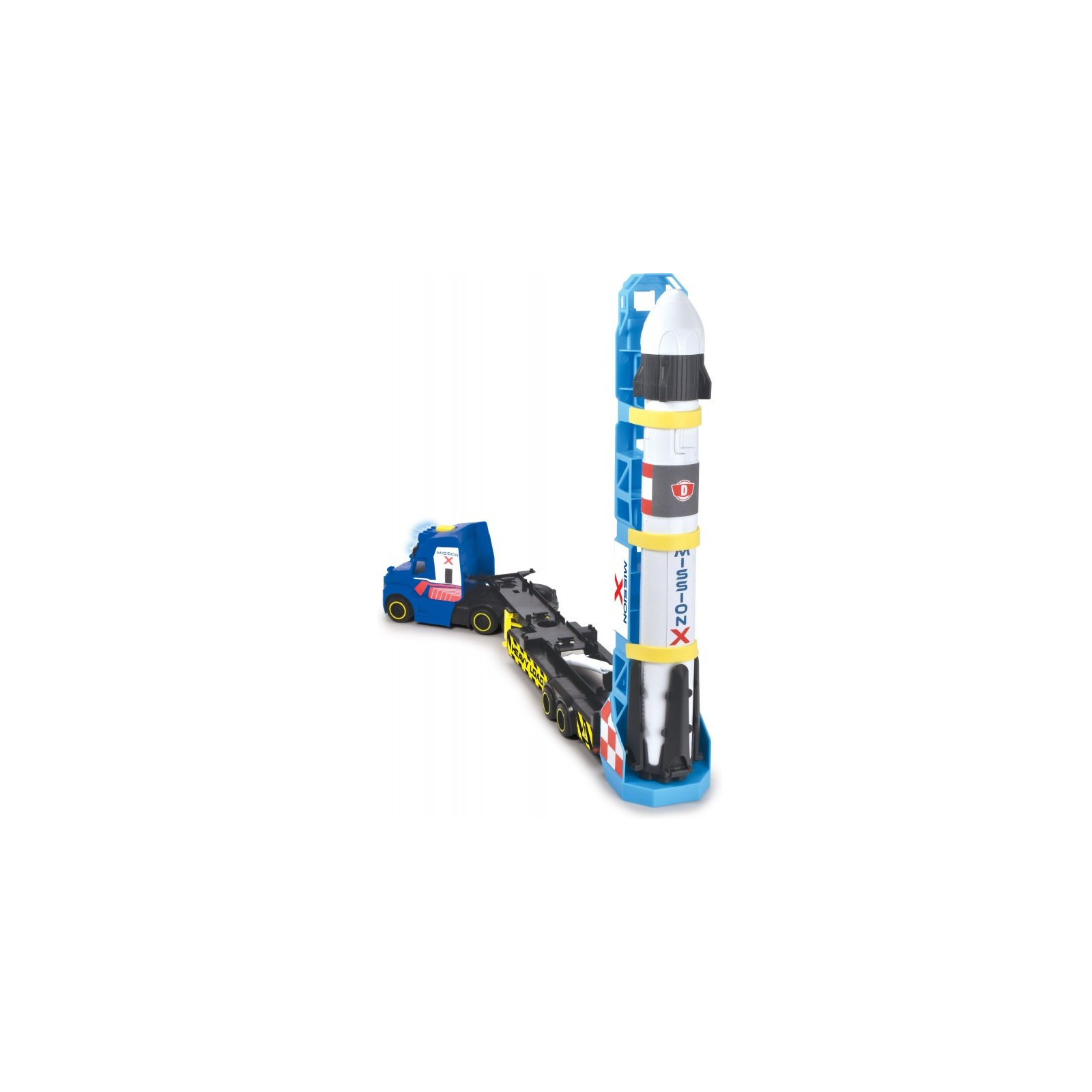 Спецтехника Dickie Toys Грузовик Мак Космическая миссия с прицепом и ракетой, со звуком. и светл. эффектами, 41 см (3747010) изображение 6