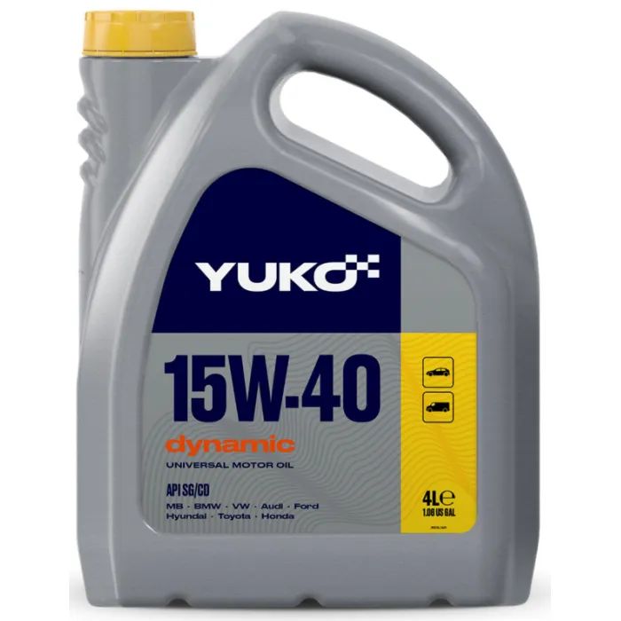 Моторное масло Yuko DYNAMIC 15W-40  5л (4823110401576)