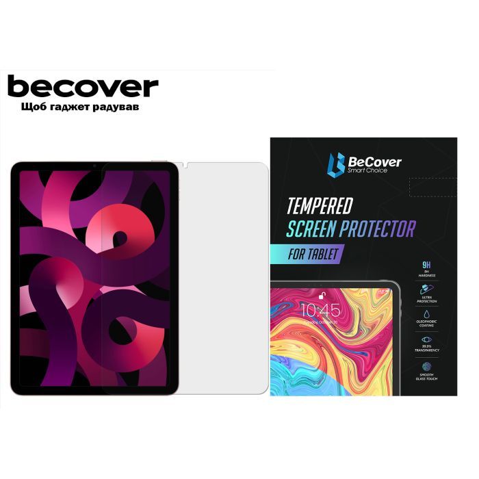Скло захисне BeCover Apple iPad Air 5 (2022) 10.9" (708912) зображення 3