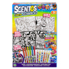 Набір для творчості Scentos Ароматний Кумедні Розмальовки (маркери, олівці, розмальовки) (42558)