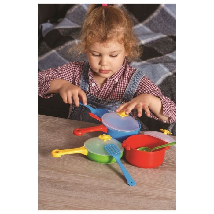 Ігровий набір Tigres набір посуду столовий Ромашка 10 елементів стандарт (39142) зображення 3