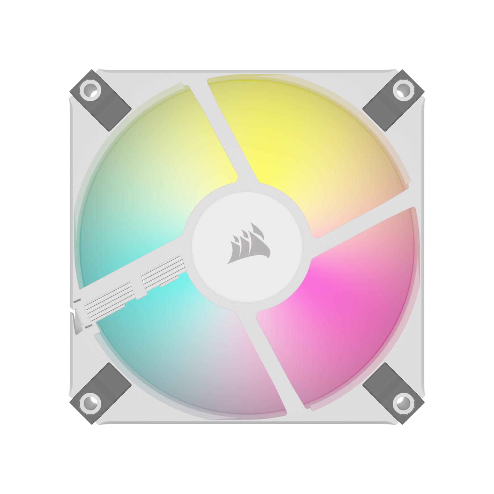 Кулер для корпуса Corsair iCUE AF120 RGB Slim White (CO-9050164-WW) изображение 2