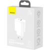 Зарядное устройство Baseus Compact Quick Charger U+C 20W EU White (CCXJ-B02) изображение 3