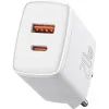 Зарядное устройство Baseus Compact Quick Charger U+C 20W EU White (CCXJ-B02)