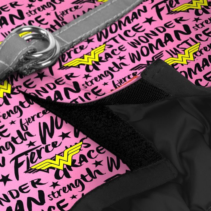 Шлей для собак WAUDOG Clothes с QR паспортом "Чудо-женщина в розовом" XS1 (1001-4010) изображение 3