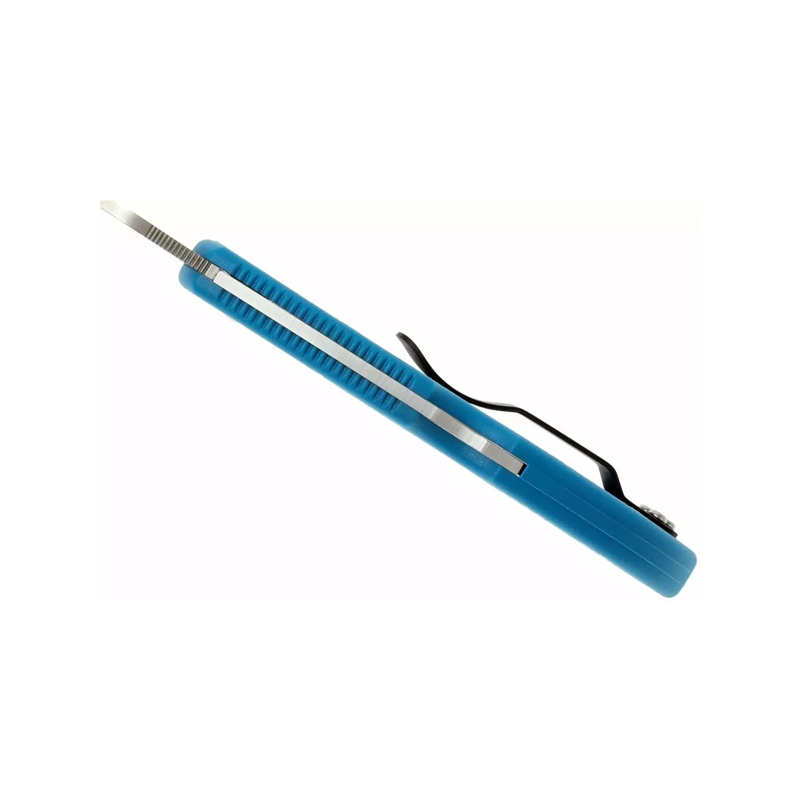 Нож Spyderco Delica 4 Flat Ground Blue (C11FPBL) изображение 5