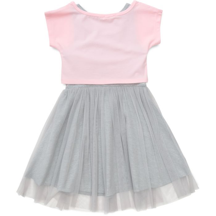Плаття дитяче Breeze з фатиновою спідницею та з топом (14364-116G-pink) зображення 2