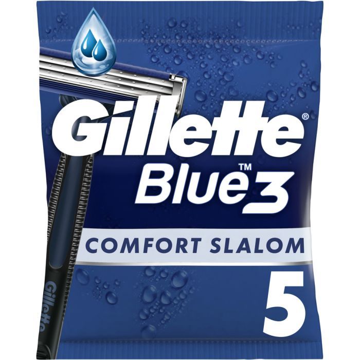 Бритва Gillette Blue 3 Comfort Slalom 8 шт. (8006540808764)