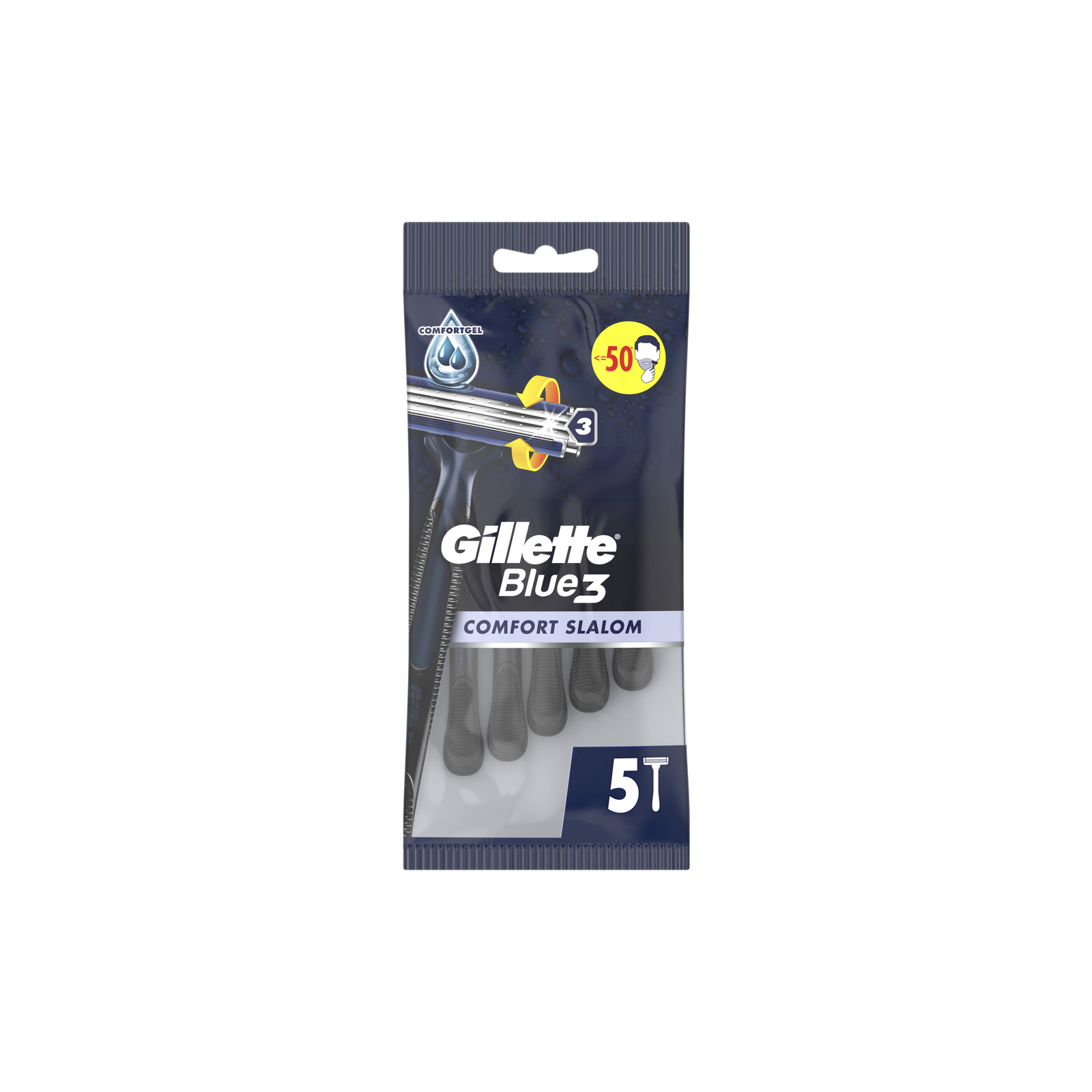 Бритва Gillette Blue 3 Comfort Slalom 12 шт. (8006540808771) изображение 2