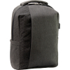 Рюкзак шкільний Optima 17.5" USB Techno чоловічий 0.7 кг 16-25 л Чорний з виділеними елементами (O97593-02)
