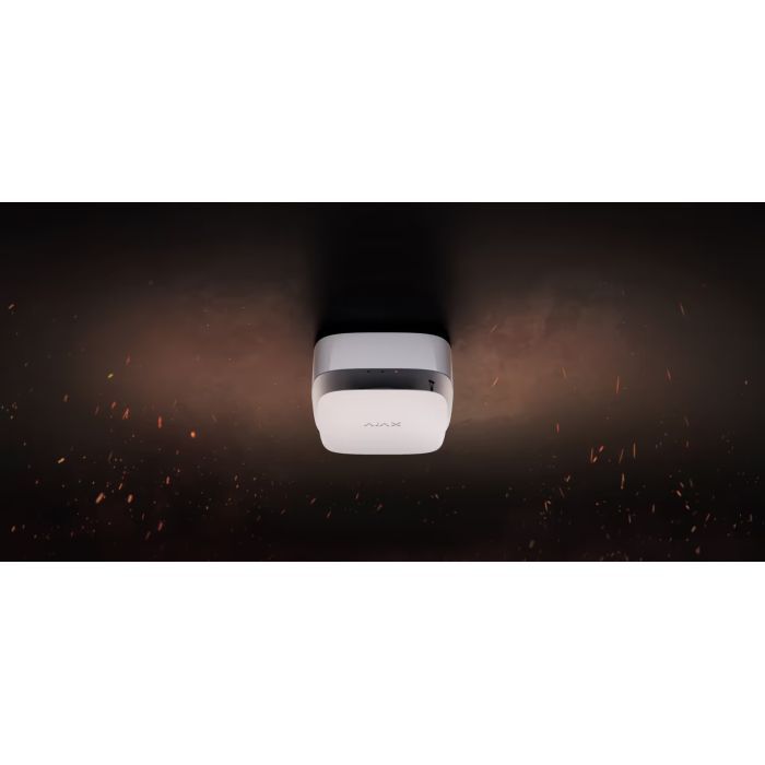 Датчик диму Ajax FireProtect 2 SB Heat/Smoke white зображення 8