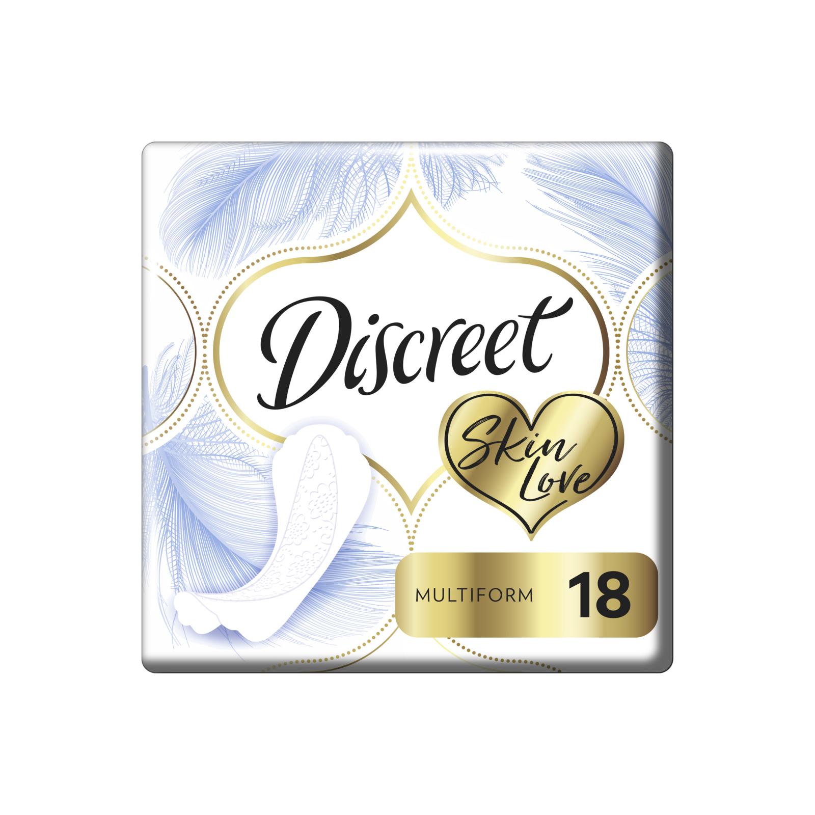 Ежедневные прокладки Discreet Skin Love 18 шт. (8006540567432)
