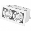 Світильник точковий Eurolamp LED GU10x2 white (LHK2-LED-GU10(white)) зображення 2
