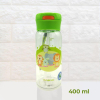 Бутылка для воды Casno 400 мл KXN-1195 Зелена Малята-звірята з соломинкою (KXN-1195_Animals) изображение 2