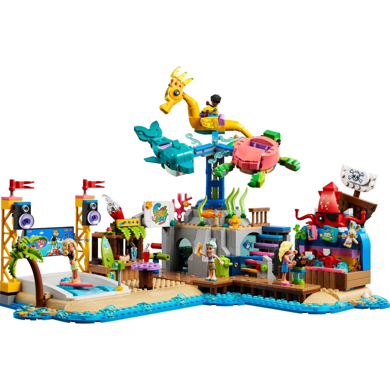 Конструктор LEGO Friends Пляжный парк развлечений 1348 деталей (41737) изображение 2