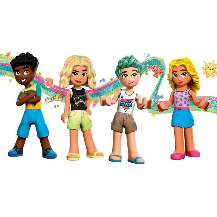 Конструктор LEGO Friends Пляжный парк развлечений 1348 деталей (41737) изображение 6