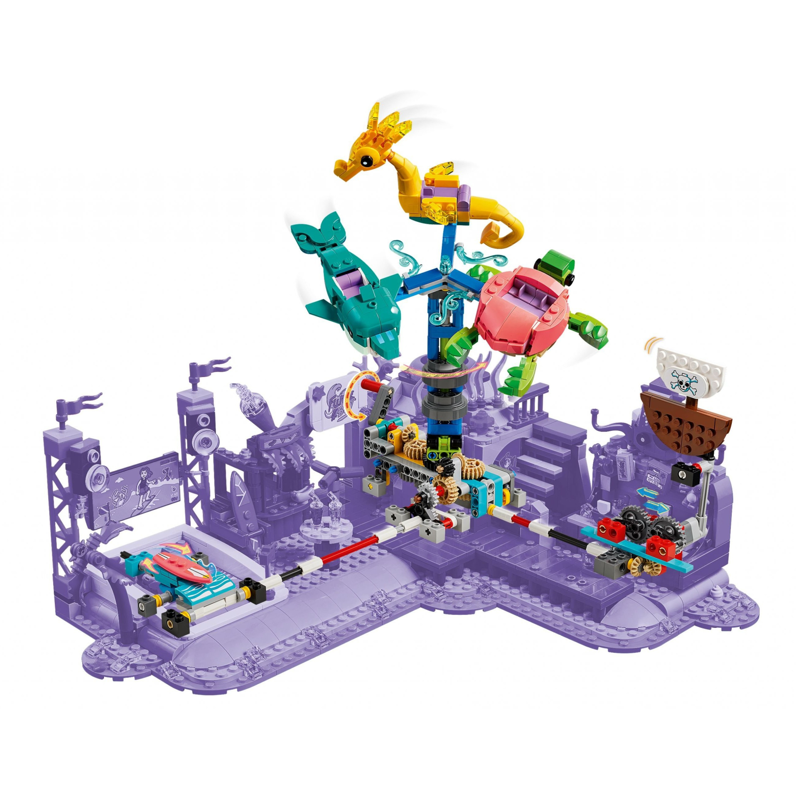 Конструктор LEGO Friends Пляжный парк развлечений 1348 деталей (41737) изображение 8