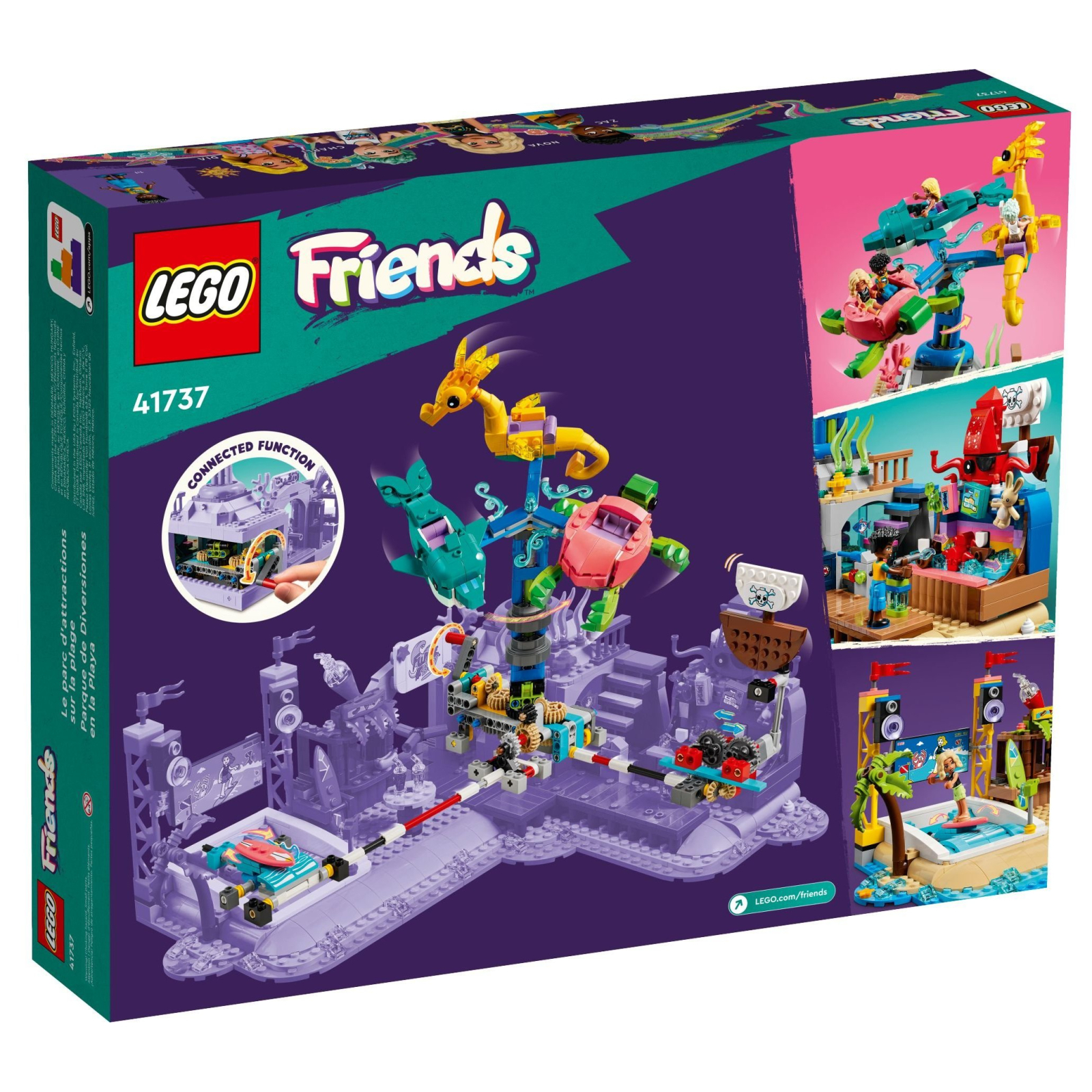 Конструктор LEGO Friends Пляжний парк розваг 1348 деталей (41737) зображення 9