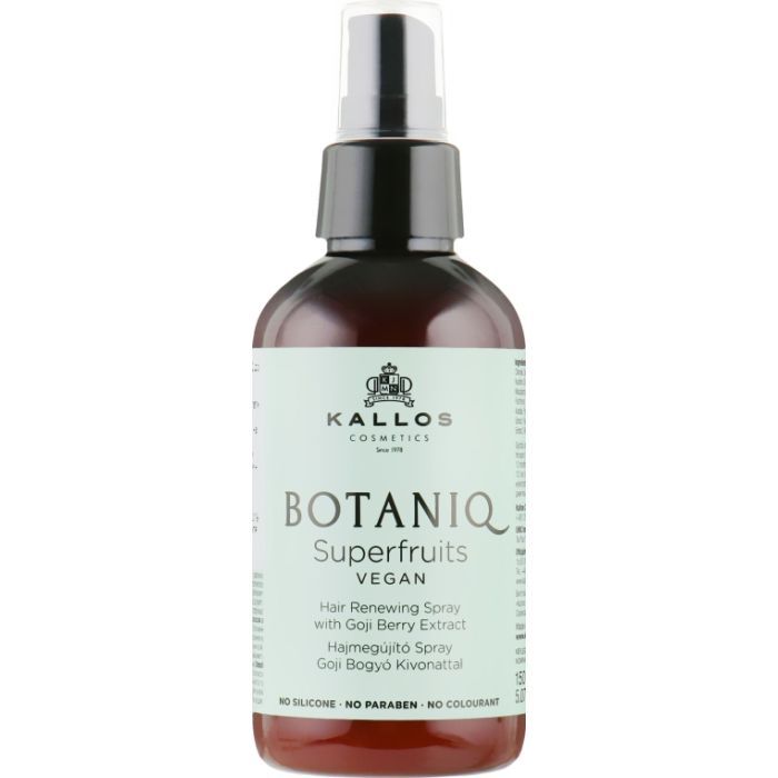 Спрей для волосся Kallos Cosmetics Botaniq Superfruits Відновлювальний із суперфруктами 150 мл (5998889515454)