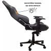 Кресло игровое GT Racer X-8005 Dark Gray/Black изображение 4