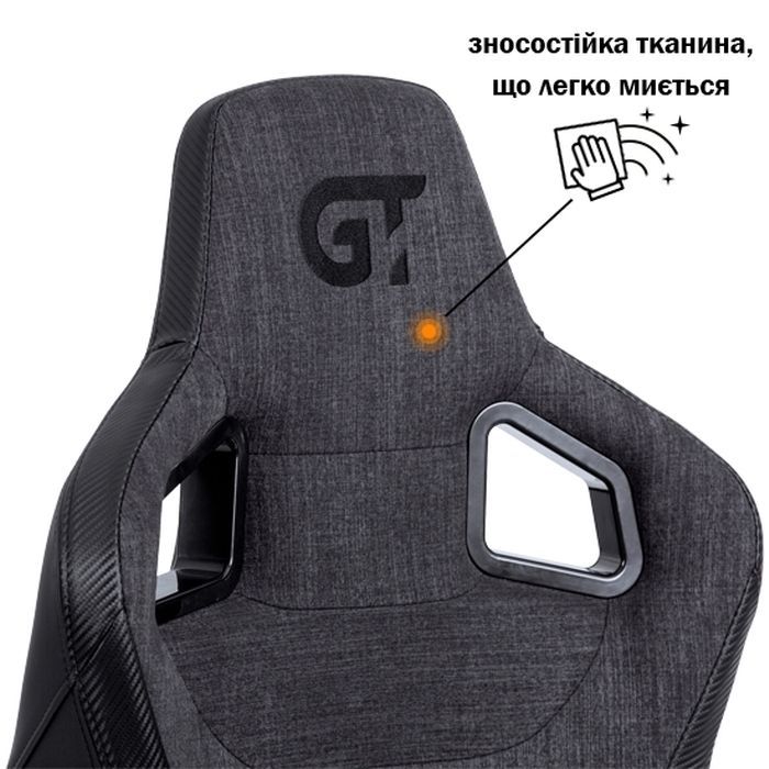Кресло игровое GT Racer X-8005 Dark Gray изображение 6