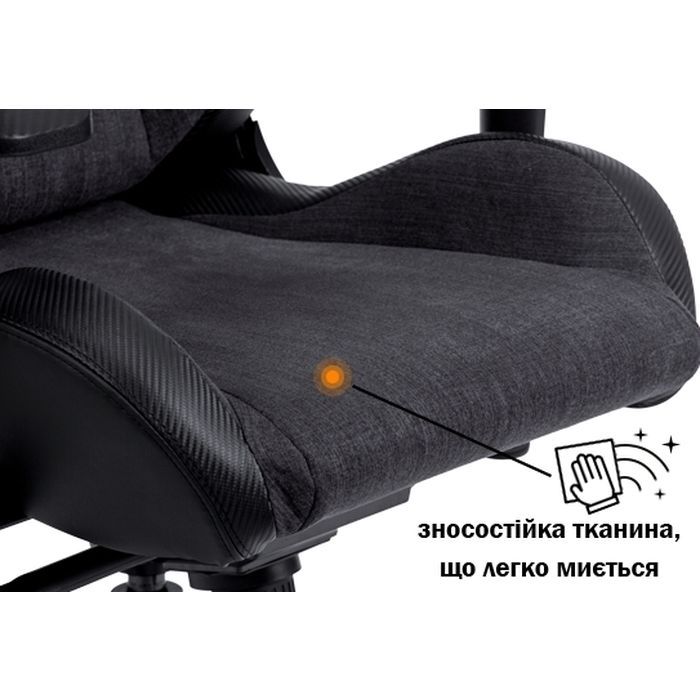 Кресло игровое GT Racer X-8005 Dark Gray изображение 7