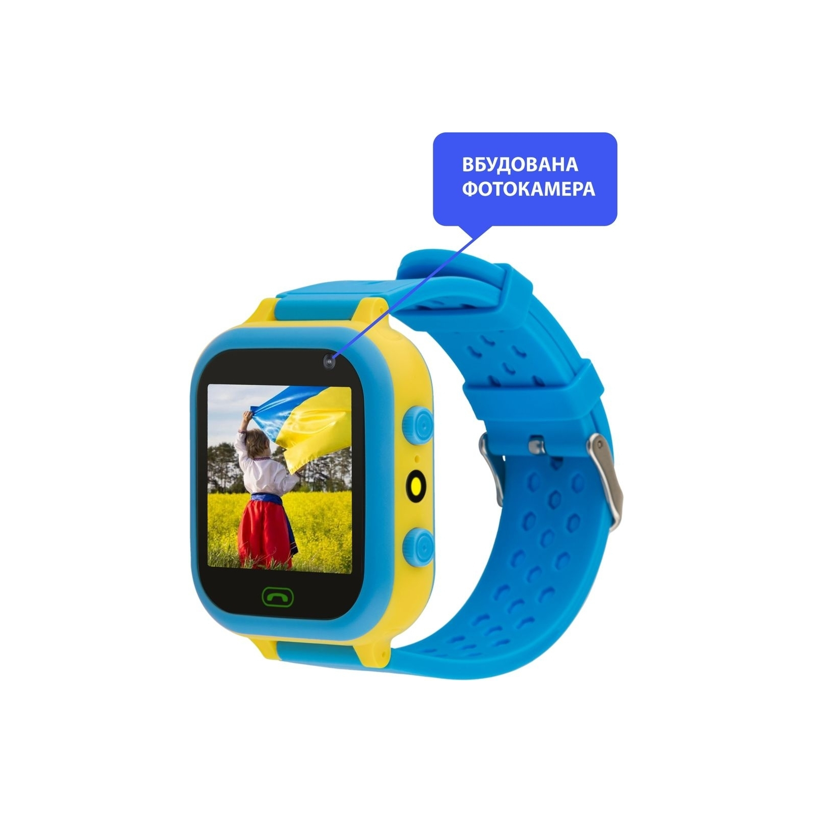 Смарт-годинник Amigo GO009 Blue Yellow (996383) зображення 6