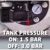 Насосная станция Einhell GC-WW 1250 NN, 1200 Вт, 5000 л/ч, бак 20л (4173490) изображение 7