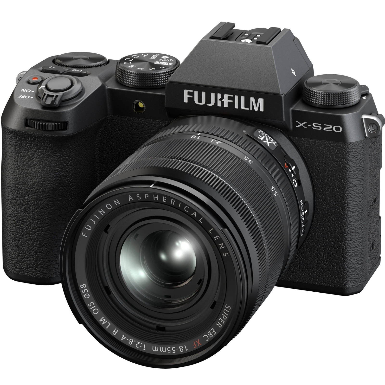Цифровой фотоаппарат Fujifilm X-S20 + XF 18-55mm F2.8-4.0 Kit Black (16782002)