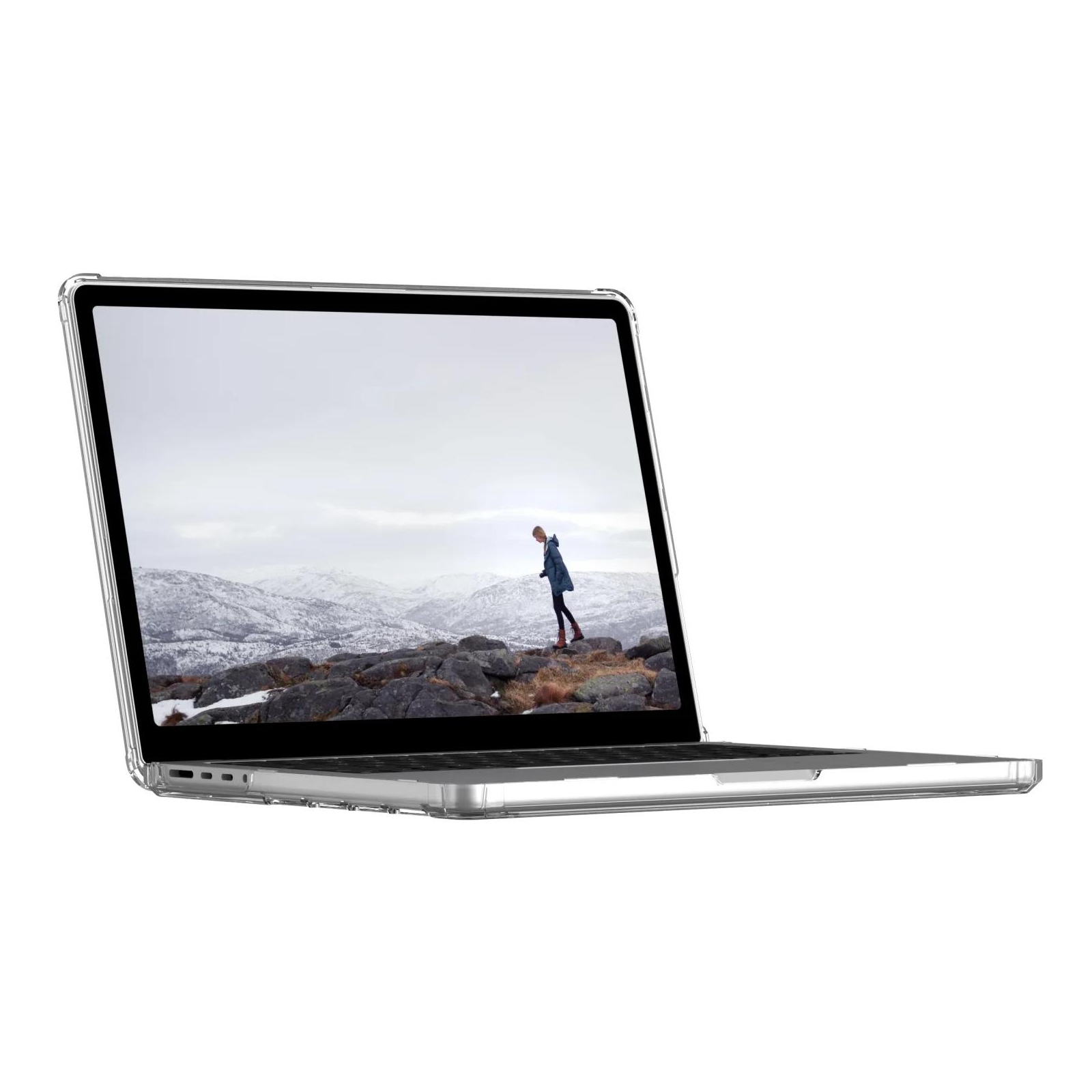 Чехол для ноутбука UAG 14" Apple MacBook Pro 14" 2020-2022 Lucent, Ice/Black (134001114340) изображение 2